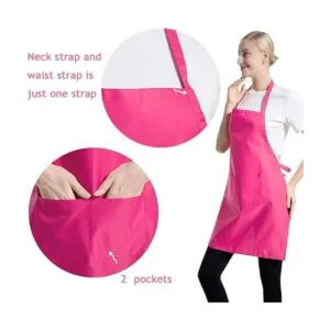 TSD STORY Total 12 delantales de color liso para adultos_2