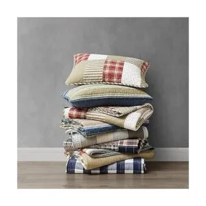 Eddie Bauer Juego de edredón King ropa de cama_6