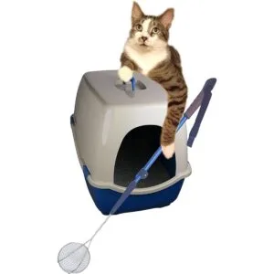 Sand Dipper Jr Cuchara higiénica de arena para gatos con_5