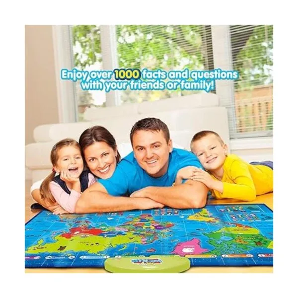 BEST LEARNING iPoster My World Interactive Map Juguete_2