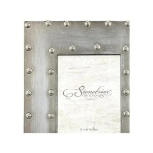 Stonebriar Marco de fotos industrial de metal envejecido_3