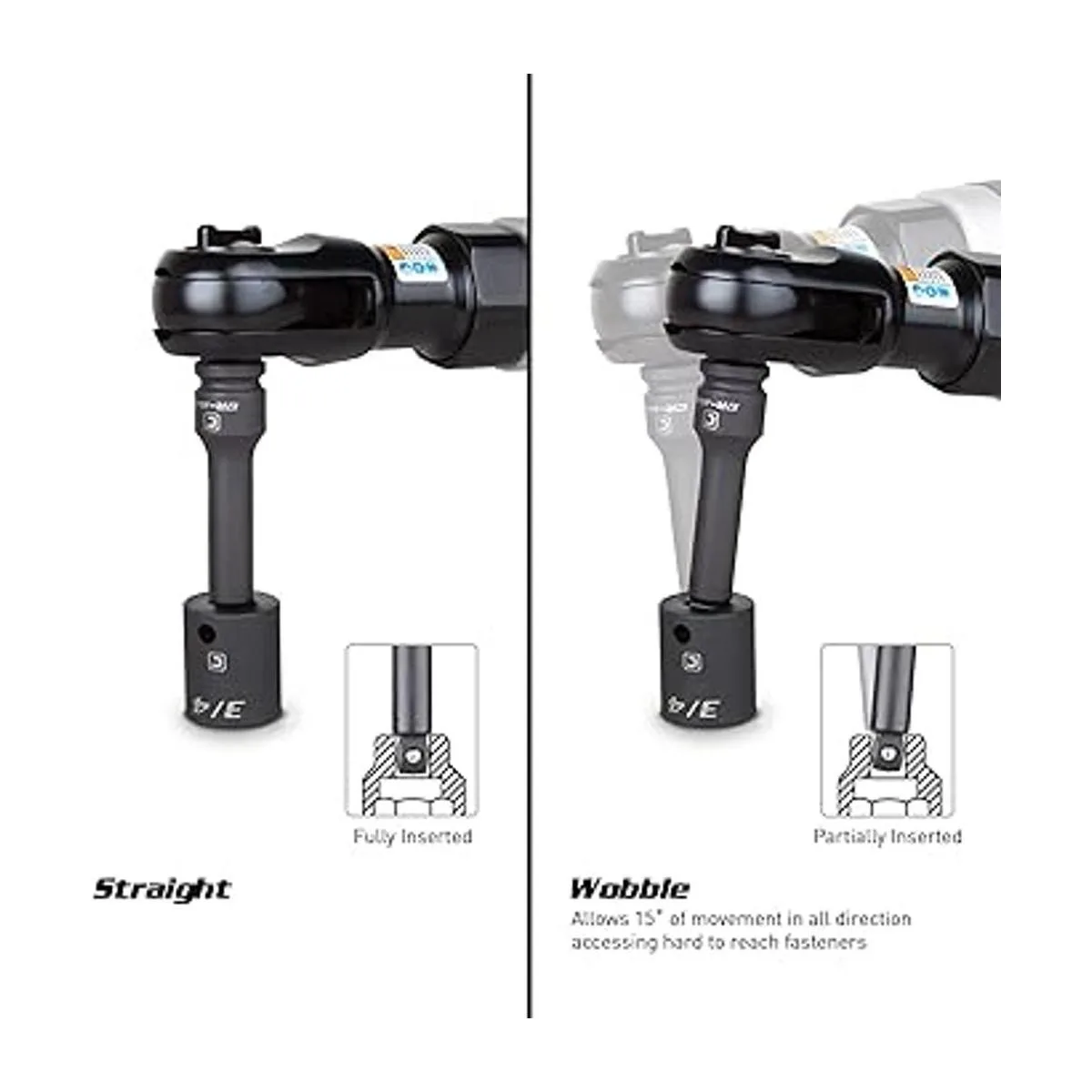 Capri Tools 38Inch Drive Wobble Impacto barra de_2