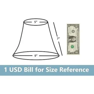 Pantalla Urbanest campana para lámpara 9 pulgadas seda_2