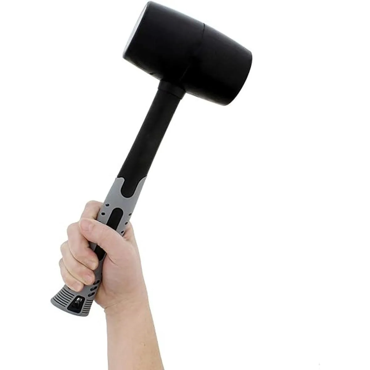 ABN Mazo de goma de 32 onzas mango de fibra de vidrio_2