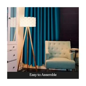 Lámpara de pie trípode de diseño minimalista series de_4