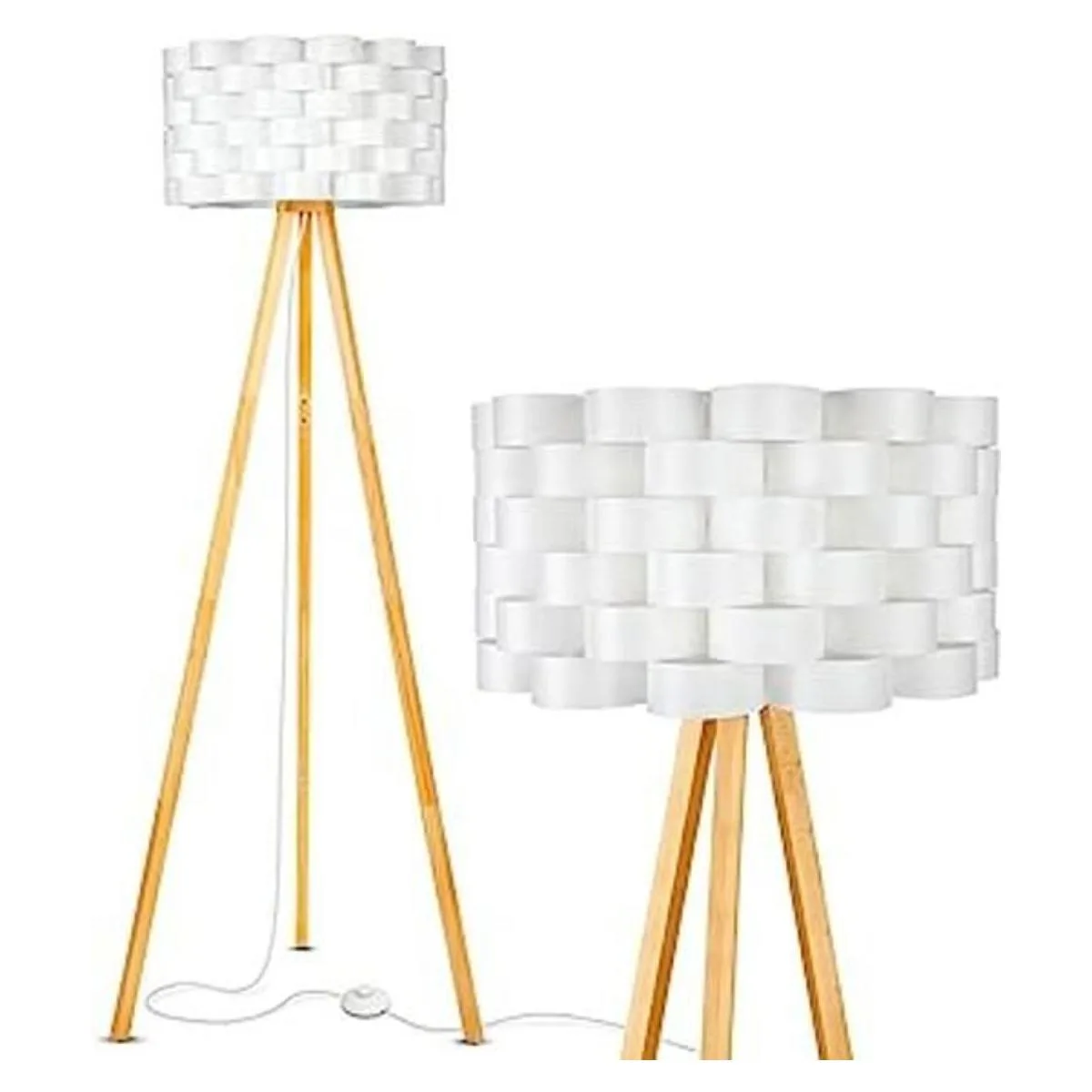 Lámpara de pie trípode de diseño minimalista series de_1