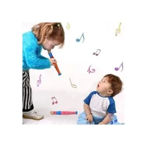2 grabadoras pequeñas de madera para niños flauta piccolo_3