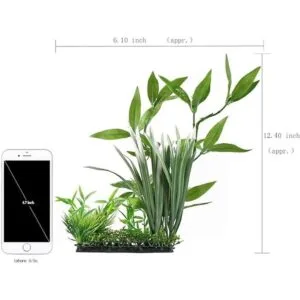 CNZ Decoración para acuario de pecera adorno de plástico_3