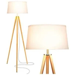 Lámpara de pie Emma de trípode de Brightech. Diseño_1