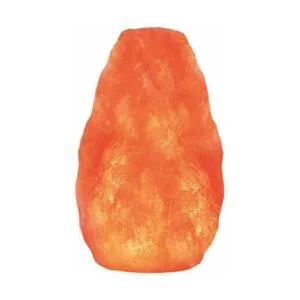 Himalayan Glow Lámpara de sal rosa desnuda natural hecha a_2