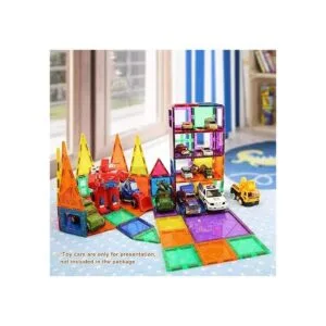 Children Hub Juego de 60 azulejos magnéticos bloques de_6