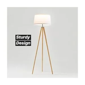 Lámpara de pie Emma de trípode de Brightech. Diseño_5