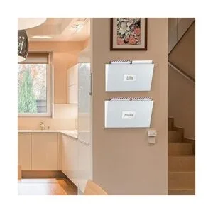 Acrimet Organizador de 2 bolsillos para montaje en pared_7