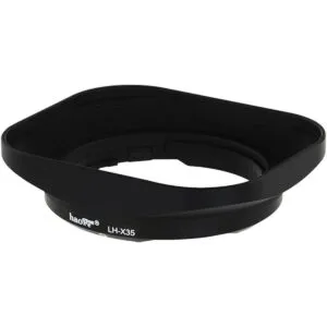 Haoge LHX35 Parasol de lente de metal cuadrado de_2