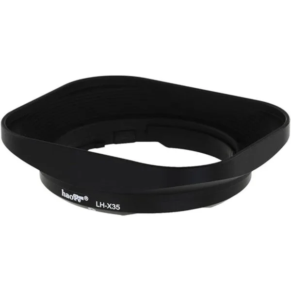 Haoge LHX35 Parasol de lente de metal cuadrado de_2