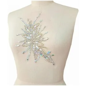 Exquisitos parches de cristal brillante hechos a mano de_3
