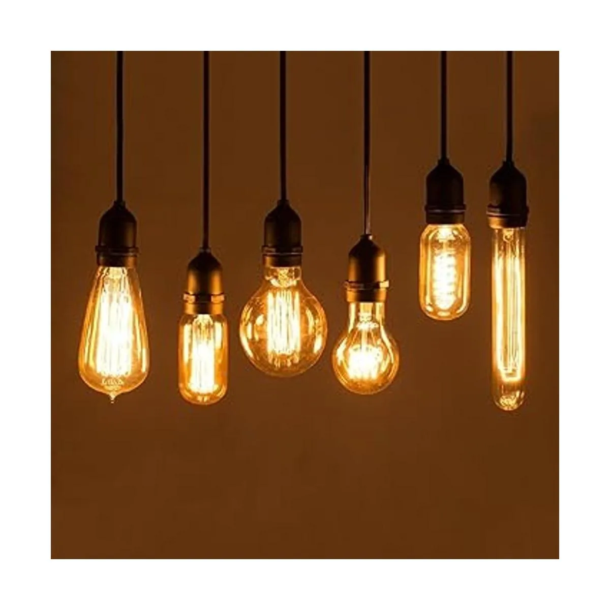 CTKcom Bombillas de filamento vintage Edison globo_6