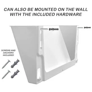 Acrimet Organizador de 2 bolsillos para montaje en pared_2