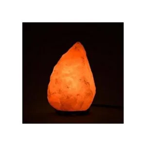 Himalayan Glow Lámpara de sal rosa desnuda natural hecha a_3