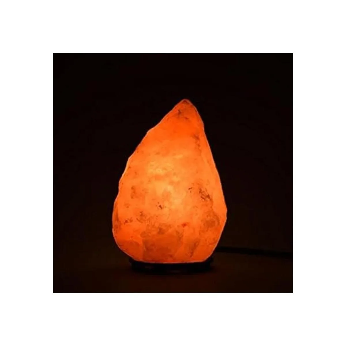 Himalayan Glow Lámpara de sal rosa desnuda natural hecha a_3