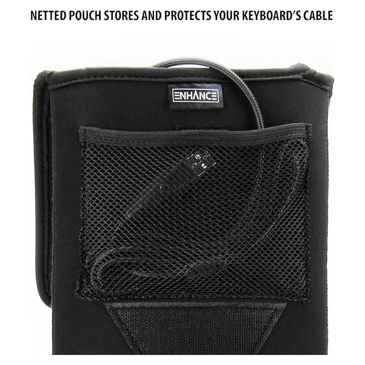 ENHANCE Funda para teclado de viaje para teclados_5