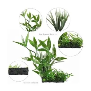 CNZ Decoración para acuario de pecera adorno de plástico_2