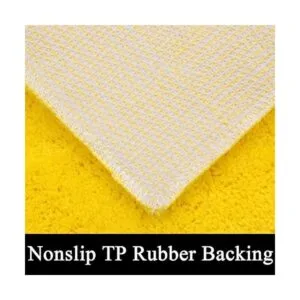 SHACOS Alfombra de baño súper suave alfombra de baño de_5