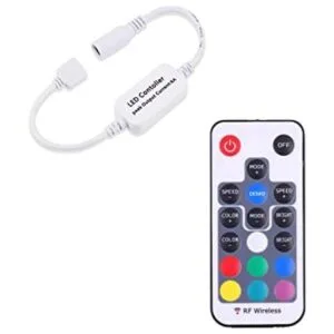 Mini mando a distancia para tiras de luces LED de un solo_1