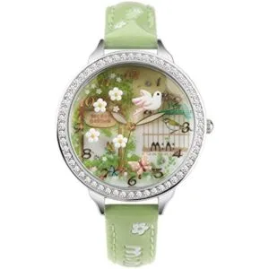 Cute Bowknot Bunny Relojes de pulsera para adolescentes_2