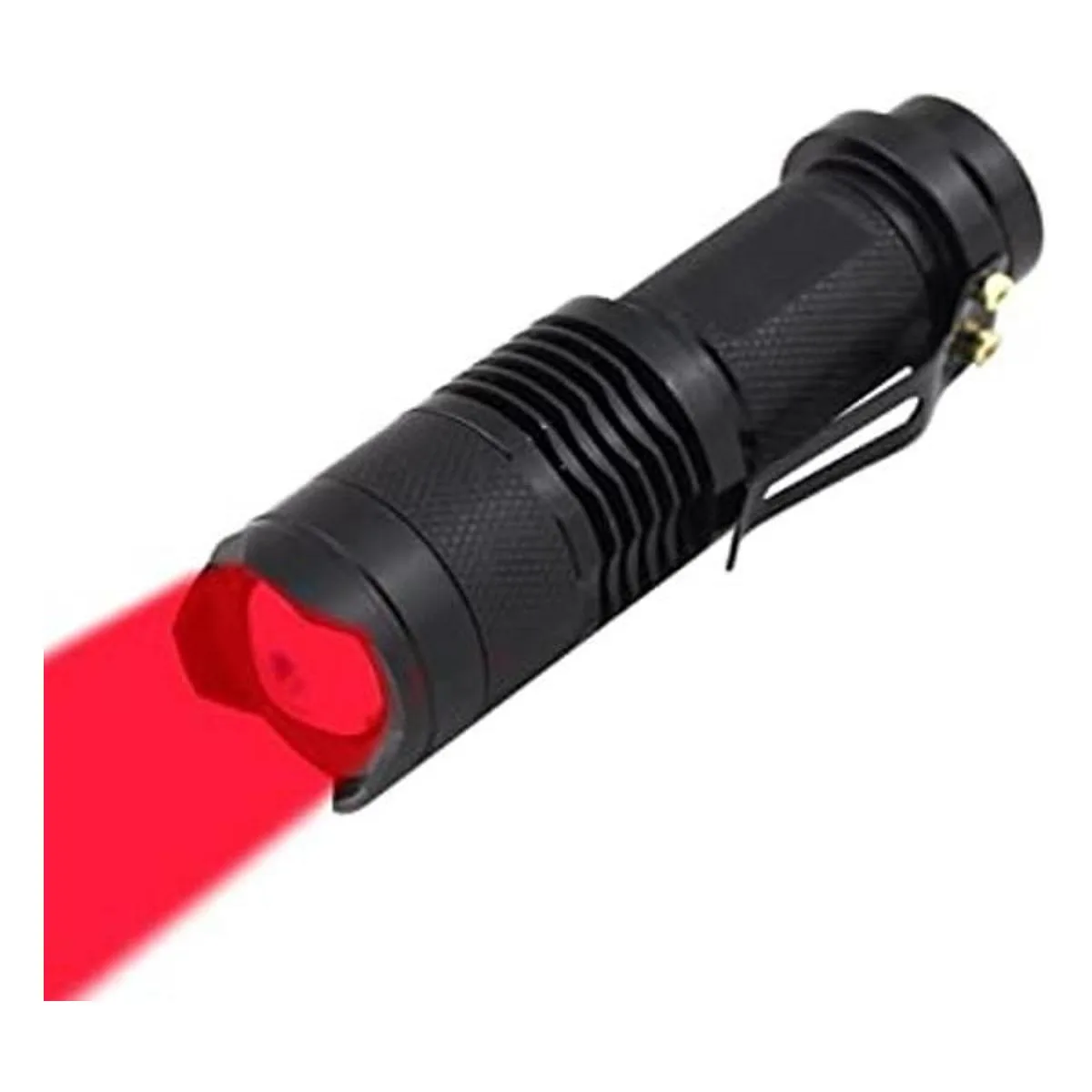 Linterna de luz LED roja de modo único de alta potencia_1