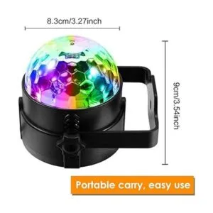 Luces de fiesta activadas por sonido con control remoto de_3