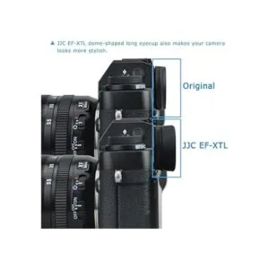 JJC Eyecup Finder Orejero EFXT L de repuesto para Fuji_3