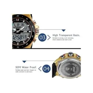 SKMEI reloj deportivo digital para hombres con esfera_4