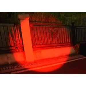 Linterna de luz LED roja de modo único de alta potencia_3