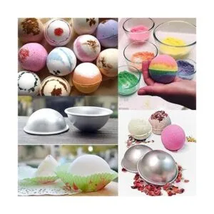 Molde metálico Bloss DIY de bomba de baño tamaño_4