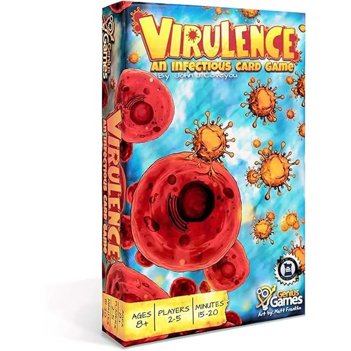 Genius Games Virulence an Infectious Card Game Juego de_1