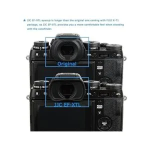 JJC Eyecup Finder Orejero EFXT L de repuesto para Fuji_2