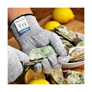 Dowellife Guantes resistentes al corte grado alimentario_6