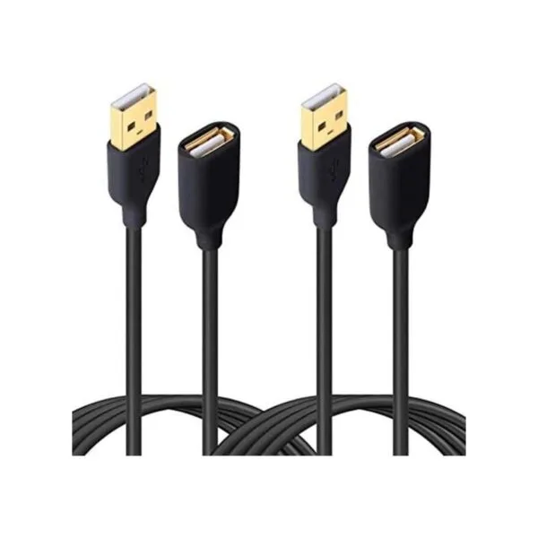 Besgoods Cable de extensión USB paquete de 2 cables USB_1