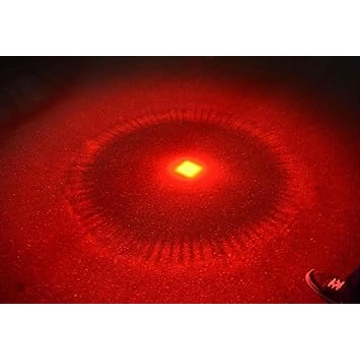 Linterna de luz LED roja de modo único de alta potencia_4