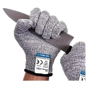 Dowellife Guantes resistentes al corte grado alimentario_1