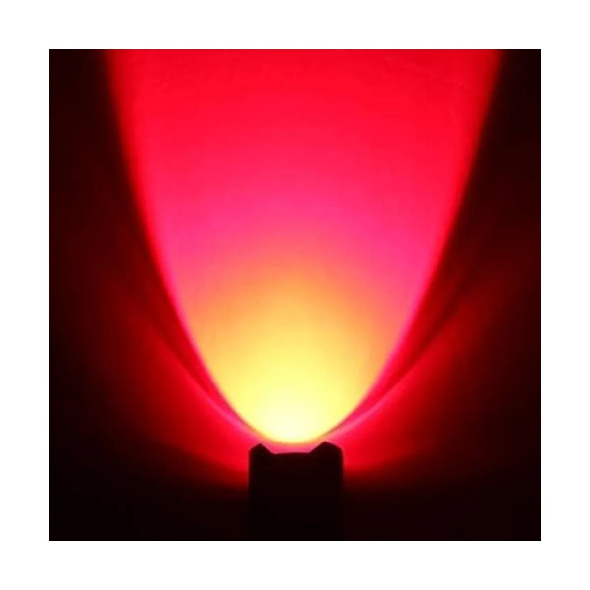 Linterna de luz LED roja de modo único de alta potencia_6
