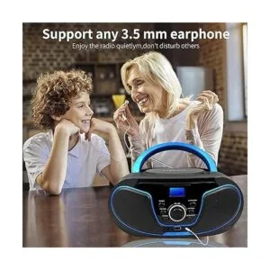 LONPOO CD estéreo Boombox sintonizador digital_6