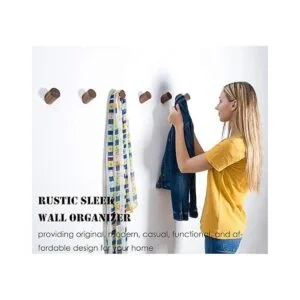 Felidio Ganchos de pared de madera natural para colgar en_4