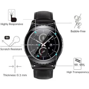 S2 Protector de visualización de vidrio templado akwox_2