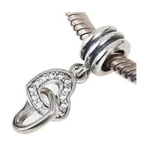 ARTCHARM Abalorio colgante de corazón con forma de_2