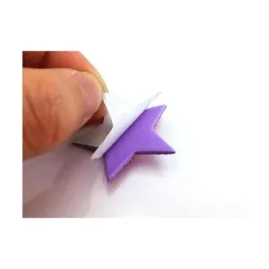 Honbay 200 pegatinas autoadhesivas de espuma con purpurina_3