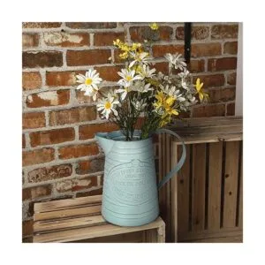 APSOONSELL Jarrón de metal estilo shabby chic para_2