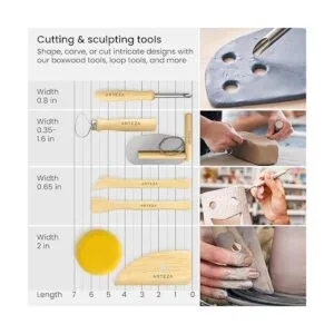 Herramientas Arteza de escultura de cerámica y arcilla_3