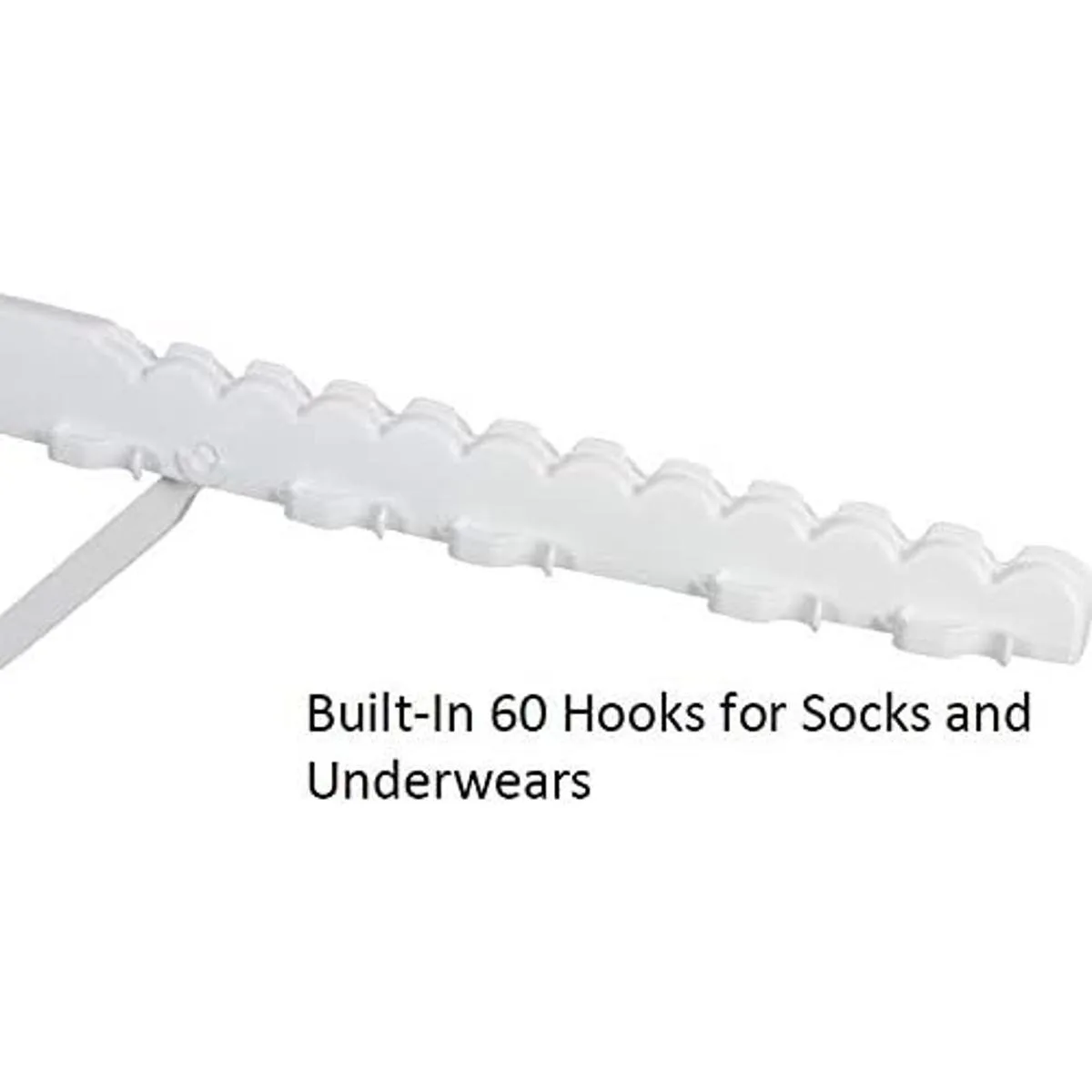 Ropa rack de secado alta capacidad 60 Prendas de vestir_4